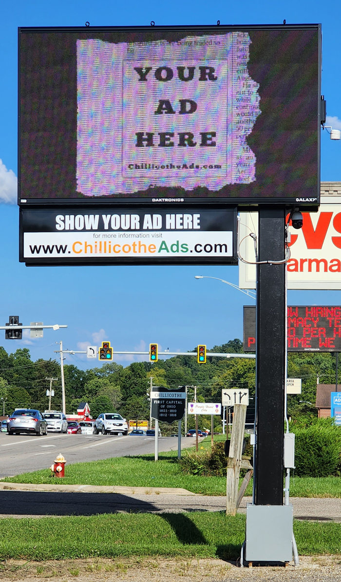 Chillicothe Ads Sign